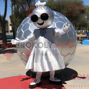 Silver Soccer Goal...