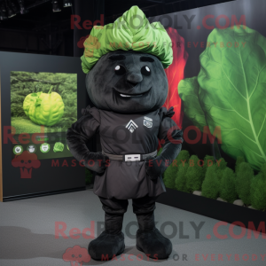 Black Cabbage mascot...