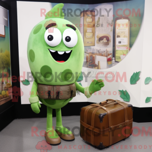 Olive Candy Box mascot...