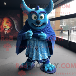 Maskottchenkostüm Blauer...