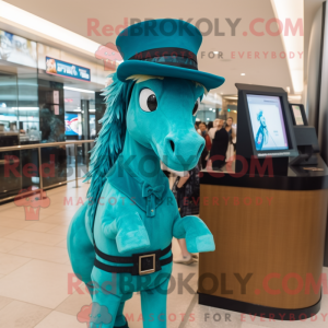 Disfraz de mascota caballo...