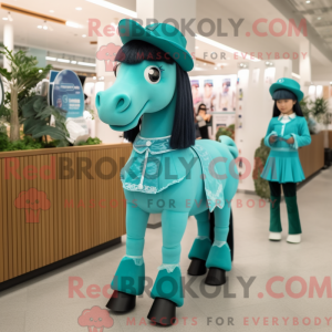 Disfraz de mascota caballo...