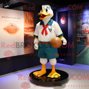 Uma máscara de pato...