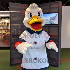 Uma máscara de pato...