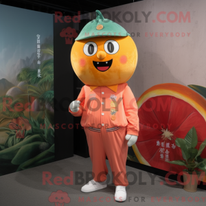 Grapefruit mascot costume...