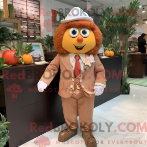 Peach Meatballs maskot...