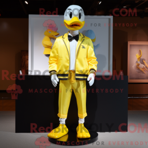 Lemon Yellow Swans mascot...