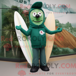 Forest Green Surfboard...