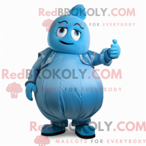 Sky Blue Grenade mascot...