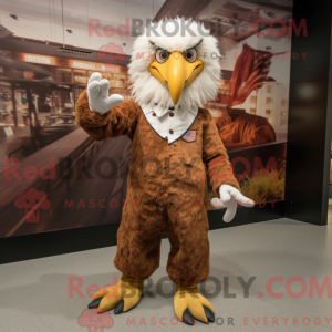 Rust Bald Eagle mascot...