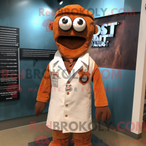 Rust Doctor maskot kostume...