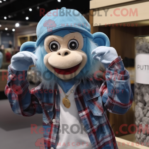 Figura de máscara de macaco...