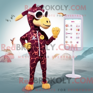 Postava maskota Maroon...