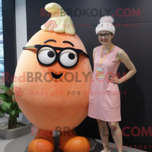 Peach Turnip mascot costume...