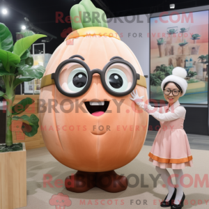 Peach Turnip mascot costume...