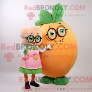 Peach Turnip mascot costume...