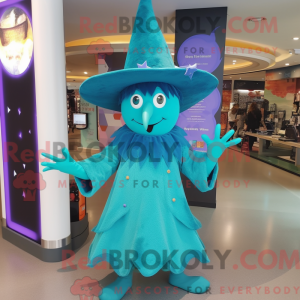 Turquoise Witch mascot...