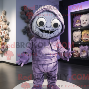 Lavendel Undead maskot...