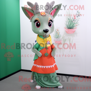 Hjorte maskot kostume...