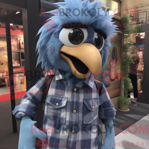 Blue Crow maskot kostume...