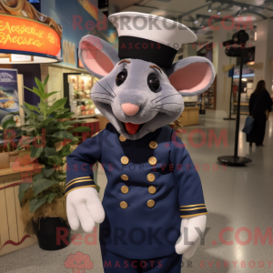 Navy Ratatouille mascot...