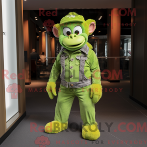 Lime Green Monkey...