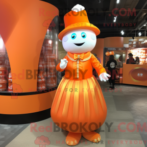 Orange Candy Box mascot...