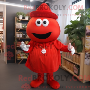 Red Pepper maskot kostume...