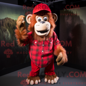 Figura de máscara de macaco...