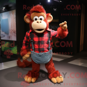 Figura de máscara de macaco...