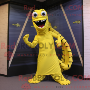 Lemon Yellow Hydra mascot...