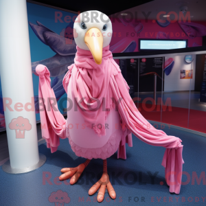 Pink Albatross mascot...