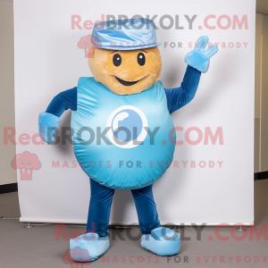 Uma figura de máscara de...