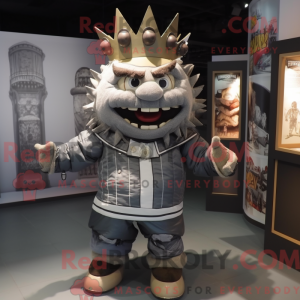 Maskottchenkostüm Gray King...