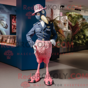 Maskotka Navy Flamingo...