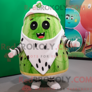 White Watermelon mascot...