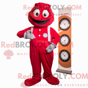 Red Wrist Watch mascot...