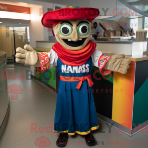Fajitas mascot costume...