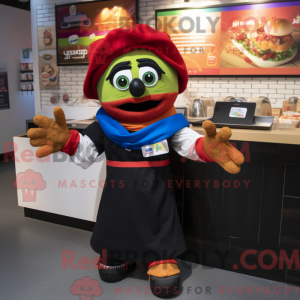 Fajitas mascot costume...