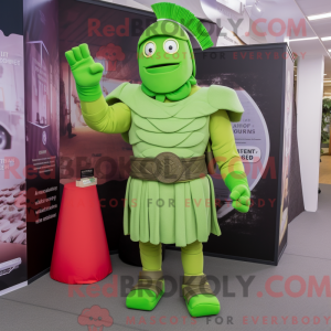 Lime Green Roman Soldier...