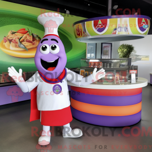 Lavender Fajitas mascot...