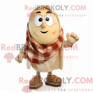 Beige Shakshuka mascot...