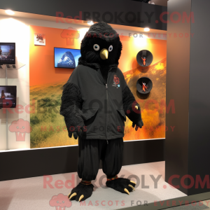 Maskottchenkostüm Schwarze...