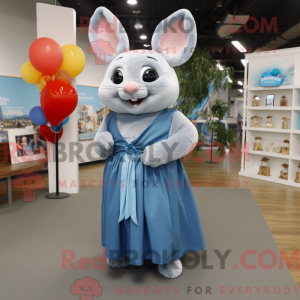 Sky Blue Chinchilla mascot...