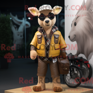 Deer mascot costume...