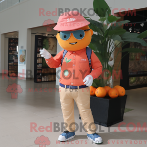 Grapefruit mascot costume...
