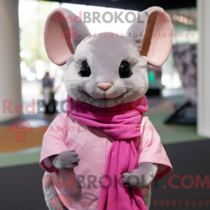 Pink Chinchilla mascot...