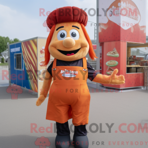 Currywurst mascot costume...