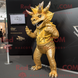 Máscara Gold Triceratops...