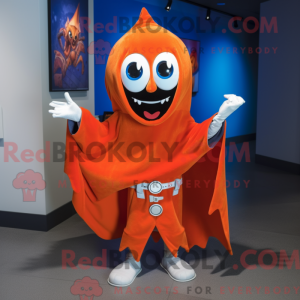 Orange Vampire mascot...